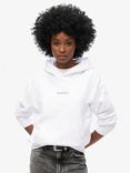 Superdry Core Logo City Loose Hoodie, Brilliant White