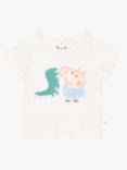 Peppa Pig Baby George Pig T-Shirt, White/Multi