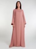 Aab Bell Sleeve Maxi Dress, Pink