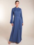 Aab Mandarin Maxi Dress, Blue