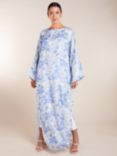 Aab Toile De Jouy Print Maxi Dress, Blue