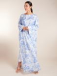 Aab Toile De Jouy Print Maxi Dress, Blue