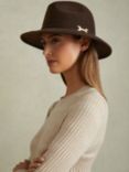 Reiss Holly Wool Fedora Hat