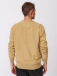 Aubin Vestry Crew Neck Cotton Sweatshirt, Gold