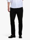 SISLEY Slim Fit Trousers, Black