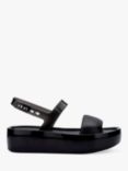 Melissa Float Platform Jelly Sandals, Black