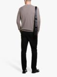 SISLEY Crew Jumper, Brown