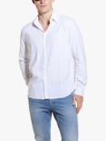 SISLEY Stripe Regular Fit Shirt, White