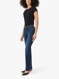 DL1961 Mara Mid Rise Straight Jeans, India Ink