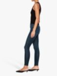 DL1961 Farrow High Rise Skinny Jeans, Dark Indigo