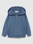 Mango Kids' Axel Ribbed Hoodie