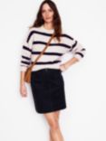 Boden Estella Corduroy Mini Skirt, Navy