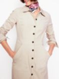 Boden Flora Corduroy Shirt Dress, Ivory