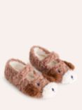 Mini Boden Kids' Borg Bear Slippers, Dog