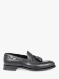 Jones Bootmaker Cannon Street Leather Slip-In Loafers, Black