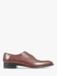 Jones Bootmaker Caspian Wholecut Oxford Leather Shoes, Burgundy