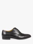 Jones Bootmaker Middleham Waxed Leather Oxford Shoes, Black