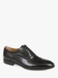 Jones Bootmaker Middleham Waxed Leather Oxford Shoes, Black