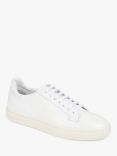 Jones Bootmaker Simon Leather Trainers, White