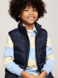 Tommy Hilfiger Kids' Essential Padded Gilet, Desert Sky