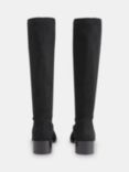 Whistles Lisi Leather Stretch Knee High Boots, Black