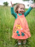 Frugi Baby Paige Pinafore Dress & Top, Cantalpeiguanabreton