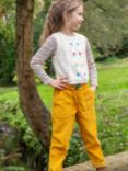 Frugi Kids' Kytto Organic Cotton Corduroy Trousers, Gold