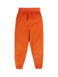 Frugi Kids' Carrot Organic Cotton Corduroy Pull Up Trousers, Bonfire