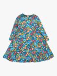 Frugi Kids' Sofia Floral Organic Cotton Skater Dress