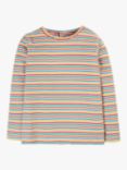 Frugi Kids' Lucia Organic Cotton Striped Top, Multi