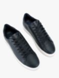 Kurt Geiger London Lennon Leather Trainers, Navy