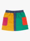 Frugi Kids' Carly Organic Cotton Corduroy Hotchpotch Skirt, Multi