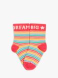 Frugi Kids' Sunnie Organic Cotton Socks, Pack of 5