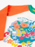 Frugi Kids' Tamar Organic Cotton Raglan Top, Multi