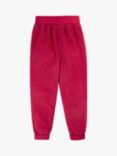 Frugi Kids' Carrot Organic Cotton Corduroy Pull Up Trousers, Lingonberry