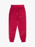 Frugi Kids' Carrot Organic Cotton Corduroy Pull Up Trousers, Lingonberry