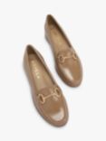 Carvela Click Patent Leather Loafers, Brown Camel