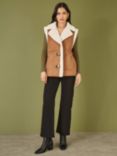 Yumi Sherpa Gilet, Brown