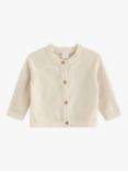 Lindex Baby Newborn Cardigan, Cream