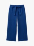 Benetton Kids' Belted Wide Leg Joggers, Night Blue