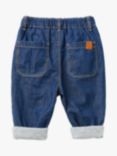 Benetton Baby Elasticated Waist Jeans, Denim