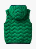 Benetton Kids' Zig Zag Padded Gilet