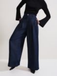 Phase Eight Cerys Wide Leg Jeans, Indigo