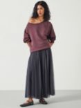 HUSH Josie Relaxed Raw Edge Jumper