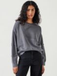 HUSH Magnolia Patchwork Jumper, Phantom