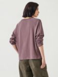 HUSH Matilda Raglan Sleeve Top, Light Brown