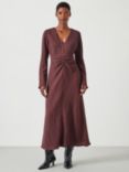 HUSH Myrah Midi Dress, Chocolate