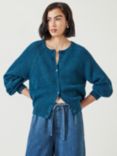 HUSH Sophia Wool Blend Cardigan, Deep Teal