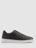 Reiss Cruz Leather Elasticated Lace Trainers