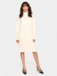 Saint Tropez Garbie Wool Blend Jumper Dress, Ice